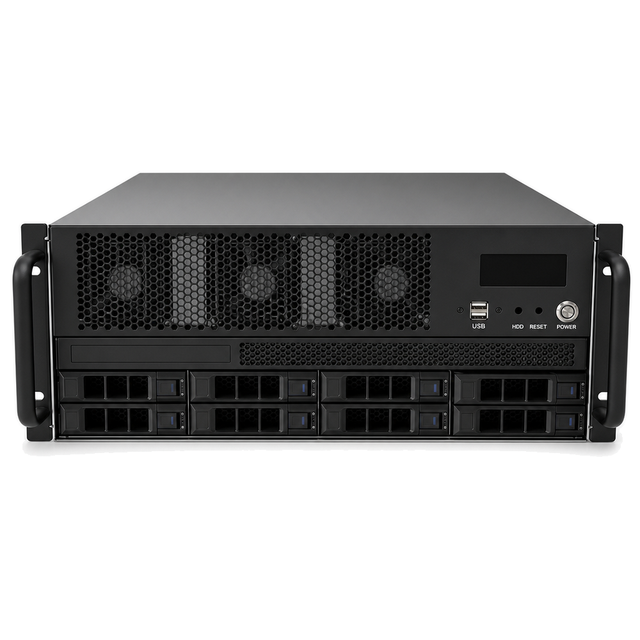 Custom 4U Rack Mount Server Chassis 24 Bay Hot Swap Storage Case OEM Sheet Metal