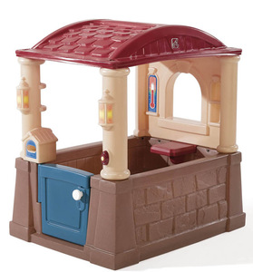 Plastiks pielhaus für Kinder, Kinder Plastiks pielhaus und Rutsche Indoor Toy Playhouse Kinder Plastiks chloss - Product Image 4
