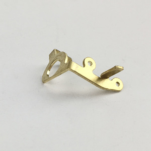 Custom Brass Stamping <b>Spring</b> <b>Clip</b> For Battery Conductive Parts Nonstandard Size Copper Material - Product Image 3