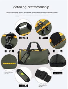 Custom Logo Unisex Polyester Waterproof 3-Way Carry Weekend Luxury Travelling <strong>Basketball</strong> Sports Gym Yoga Weekender Overnight - Product Image 5