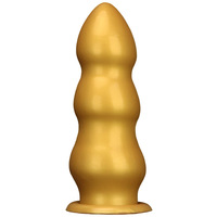 Plug anal en silicone doré extra-large 11 cm, jouet géant pour stimulation anale, surdimensionné, super épais, pour homme, HMGJ2192 Dongguan