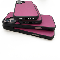Étui de téléphone personnalisé en cuir véritable pour femmes, résistant aux chocs, compatible avec les fonctionnalités mobiles pour iPhone 16 Pro Max