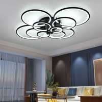 Plafonnier LED, Lustre Artistique, Télécommande Intelligente, Décoration de Luxe pour la Maison, Luminaire Suspendu pour Salle à Manger, Lumières de Mariage
