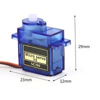 Servos classiques 9g SG90 RC avions Micro Servo pièces modèle d'avion à voilure fixe Telecontrol Modules électroniques et Kits Tower Pro