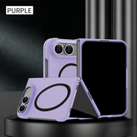 Étui de téléphone magnétique anti-traces de doigts de luxe, ultra-fin, pliable, pour iPhone Duo, nouvelle coque de protection