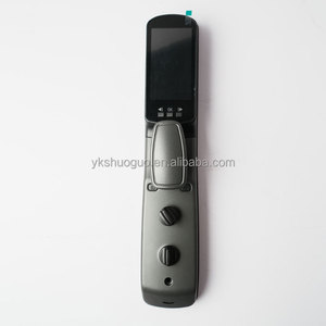 Vente flash - Personnalisation complète - Serrure de porte intelligente automatique en alliage de zinc avec reconnaissance faciale 3D, caméra et empreintes digitales - Product Image 4