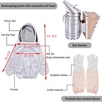 Großhandel Imkerei-Werkzeuge und -Zubehör: Starter-Kit mit Bienenköniginnen-Smoker, Bürste, Handschuhen, Anzug, Imker-Werkzeugen und Imkereiausrüstung