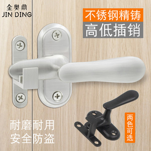 Loquet de porte en acier inoxydable de type A, à montage en surface, antivol, pour porte en bois, de la marque Suzhou Science Popularization - Product Image 3