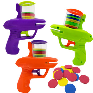Pistola de juguete Flying Saucer con balas blandas de zanahoria, manual, para jugar al aire libre o en interiores, capacidad de 15 balas, pistola de tiro para niños - Product Image 5