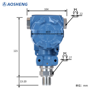 Trasmettitore di Pressione Intrinsecamente Sicuro con Uscita 4-20mA e Certificazione SIL2 per Impianti Chimici - Product Image 2