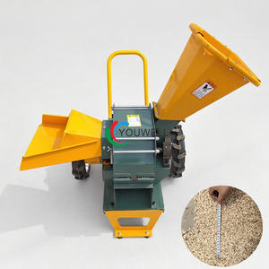 เครื่องบดไม้ขนาดเล็กแบบเคลื่อนย้ายได้ สะดวกในการใช้งาน บดกิ่งไม้ได้อย่างมีประสิทธิภาพ ประเภทสินค้า เครื่องจักรป่าไม้ - Product Image 1