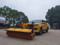 Fixation de balai à neige pour camionnette à système de dégagement rapide avec composants de base Engrenage moteur à roulement moteur