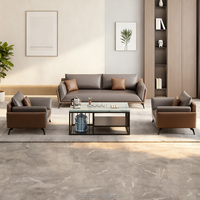 Ensemble de canapés en cuir PU sur mesure Z905, style moderne minimaliste, résistant aux UV, pour salon, bureau à domicile, hôtel, salle à manger, OEM