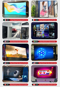 Гигантская видеопанель P1.2, P1.25 для помещений, <span class=keywords><strong>4K</strong></span>, P0.9Mm, 0,9, настенное крепление, домашний кинотеатр, P1.56, P1.86, P2, Hd светодиодный экран для контрольной комнаты - Product Image 5