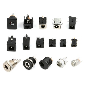 Connecteur femelle <span class=keywords><strong>DC</strong></span>-025M, prise d'alimentation <span class=keywords><strong>DC</strong></span> verticale 3 broches 5,5*2,5 mm avec écrou - Product Image 5