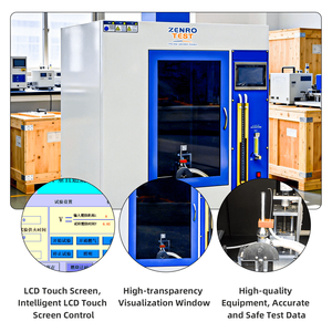 Horizontale en verticale vlamtestkamer |   Automatische gasstroom & vlamhoogte |   Brandbaarheid van kunststoffen/rubber/textiel - Product Image 4