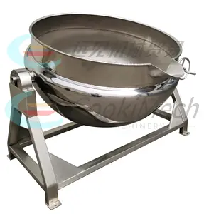Anniv. Sale: 5% off!Environmentally friendly and delicious large capacity gas can tilt sandwich pan,500L, Adaptive,Durable