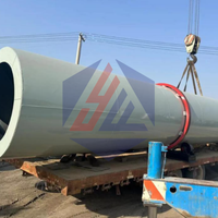 Pengering Potassium Humate Rotary Baja Tahan Karat Yunfan Efisiensi Tinggi Hemat Energi Kontrol Otomatis Tingkat Keamanan Tinggi Biaya Rendah