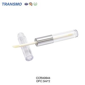 Tube de brillant à lèvres vide personnalisable, recyclable, double face, 7 ml, avec applicateur - Product Image 6