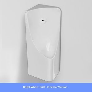 <span class=keywords><strong>Urinoir</strong></span> mural triangulaire entièrement automatique à capteur intelligent en céramique pour hôtels et usage domestique (hommes) - Product Image 6