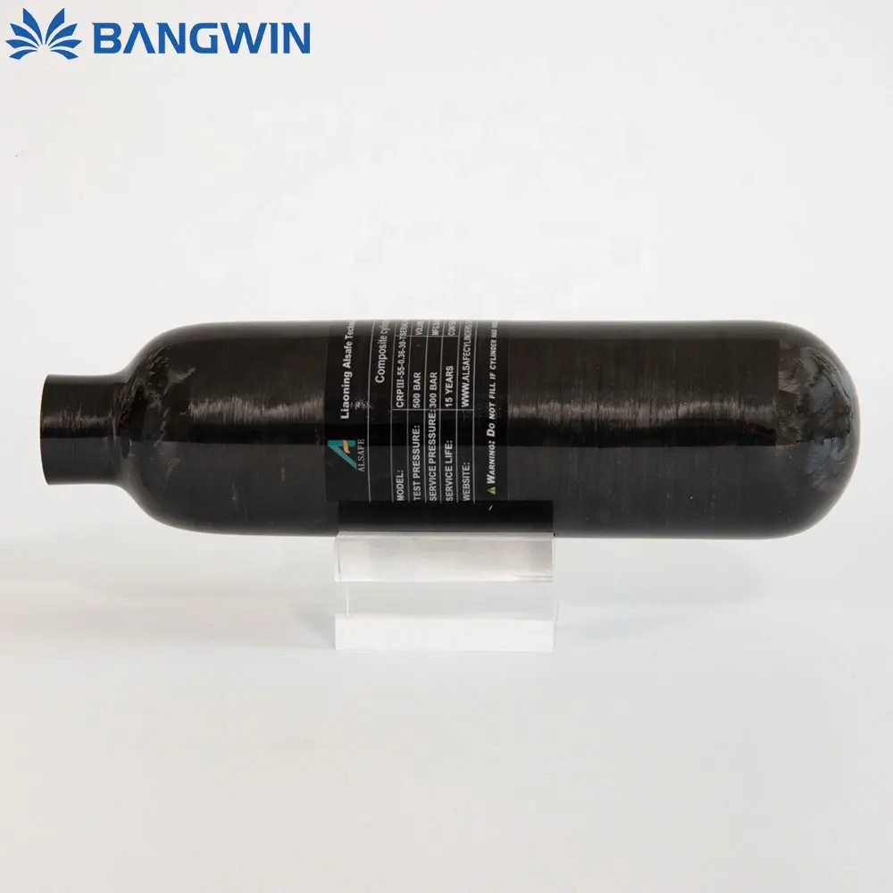 New high pressure small portable medical oxygen cylinder, aluminum gas cylinder