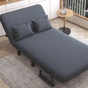 Sofá cama plegable moderno y cómodo de 1 pieza con cama extraíble para alquiler pequeño estilo minimalista - Product Image 5