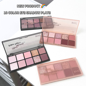 Palette Ombretti 10 Colori Opachi e Glitterati, Alta Pigmentazione, Lunga Durata, Impermeabili e Anti-Sbavatura per il Trucco Quotidiano - Product Image 5
