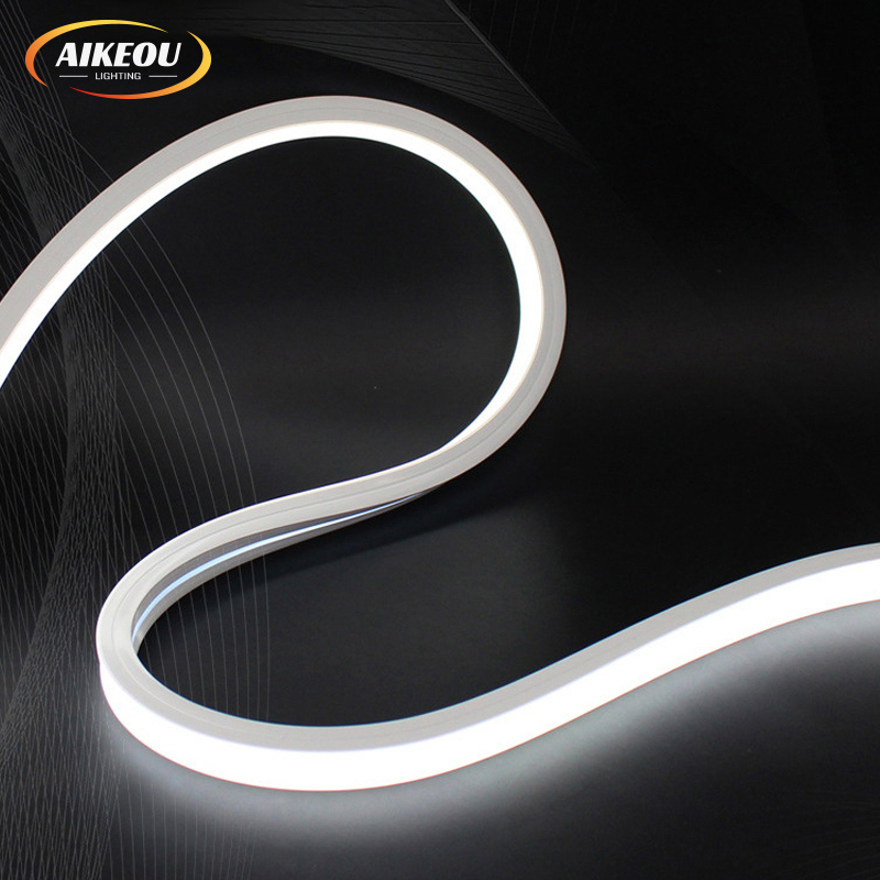 Low Price 3500K/4100K/5000K/6000K 1010 Co-extruded Side Light IP67 Waterproof Silicone 24/12V DC 120 LEDs/m LED Neon Light Strip