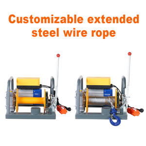 Treuil à câble en acier <span class=keywords><strong>de</strong></span> 800 kg, treuil électrique monophasé 220v pour les industries <span class=keywords><strong>de</strong></span> la vente au détail et hôtelière, état neuf, treuil <span class=keywords><strong>de</strong></span> <span class=keywords><strong>traction</strong></span> et <span class=keywords><strong>de</strong></span> traînage - Product Image 2