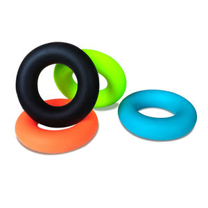 Ejercicio de entrenamiento de dedos Donut de <span class=keywords><strong>goma</strong></span> Fuerza de agarre portátil Anillo fortalecedor de silicona Agarre de mano - Product Image 3