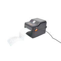 Printer Label Thermal Barcode 110mm 4 Inch Usb+Lan untuk Label Pengiriman 4*6 Inch