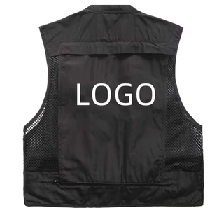 Factory Price Comfortable Summer <strong>Fly</strong> Fishing <strong>Vest</strong> Breathable Mesh Multi-Pockets Outdoor Sports Fishing Jacket - Product Image 5