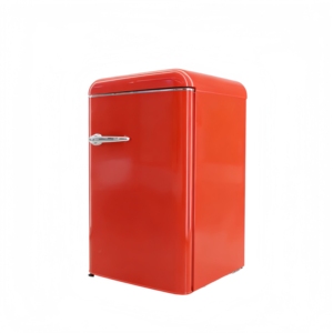 Réfrigérateur compact vintage portable 90L, faible bruit, porte simple, pour la maison, l'hôtel ou l'Angleterre - Product Image 4