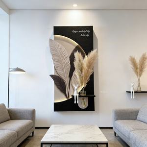 Peintures de luxe pour hôtels, décoration personnalisée, art en grès, peinture décorative pour la maison, plantes hydroponiques, peinture décorative LED lumineuse - Product Image 5