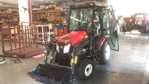 Mini chargeuse compacte diesel à 4 roues motrices pour l'agriculture, l'élevage et les travaux de construction, avec une pelle chargeuse - Product Image 5