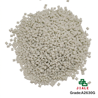 Gránulos de Nylon Blanco PA66 GF30 para Marcado Láser, 30% GF, Grado Grabable para Teclas, Interruptores y Piezas Interiores de Automóviles