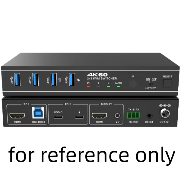 ATEN CS1953 Hybrid KVMP Switch 4K 60Hz for KVM with USB 3.1 Gen 1 Hub for Professional Workstations in Stock
