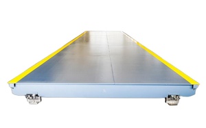 3x15m 100 톤 150 톤 200 톤 모바일 휴대용 체중계 직접 턱 공장 규모 트럭 규모 체중계 - Product Image 5