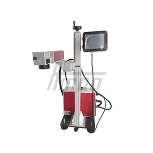 Máquina de marcado láser de fibra de mosca en línea 110mm * 110mm Rango de etiquetado Tubo Marcado en línea Garantía de 1 año - Product Image 1