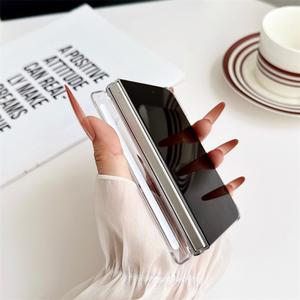 เคสโทรศัพท์แบบแข็งใสกันกระแทกพับได้ พร้อมระบบชาร์จไร้สายแบบแม่เหล็ก สำหรับ iPhone Ultra - Product Image 4