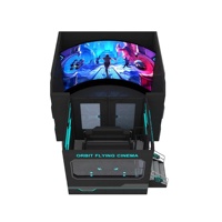 Cine Orbital Skyfun para 12 Jugadores, Simulador de Cine Volador para Interiores y Exteriores, Cine 3D sin Gafas, Centro Comercial, Parque de Atracciones