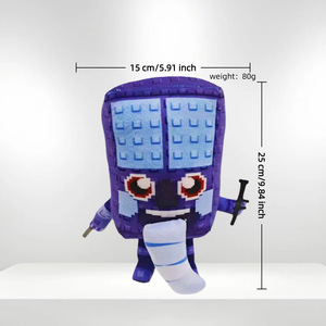 Xuyên biên giới Sản phẩm mới ăn cắp một brainrot jandel Khỉ Đội Mũ ngoại vi đồ chơi sang trọng búp bê - Product Image 2