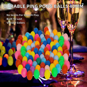 <span class=keywords><strong>Pelotas</strong></span> <span class=keywords><strong>de</strong></span> <span class=keywords><strong>Ping</strong></span> <span class=keywords><strong>Pong</strong></span> 2g Duraderas <span class=keywords><strong>de</strong></span> Bajo Costo, 40mm, Plástico sin Costuras, 150/<span class=keywords><strong>Paquete</strong></span> para Fiestas y Juegos <span class=keywords><strong>de</strong></span> Beer <span class=keywords><strong>Pong</strong></span> - Product Image 2