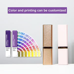 Sang trọng nhôm rỗng vuông Lip Balm bao bì Lip Stick container trường hợp, vàng son môi Ống - Product Image 5