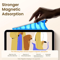 Premium Sertifikalı Kaliteli OEM Aktif Stylus Kalem Fabrikası Manyetik Çekimli Avuç İçi Reddi Özellikli Eğim Açısı Algılayan iPad için Dokunmatik Kalem
