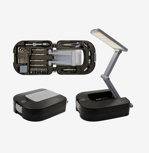 Kits d'outils avec lampe de travail LED rétractable personnalisée, cadeau promotionnel avec logo, haute luminosité, portable, rechargeable - Product Image 2