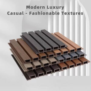 Vente directe d'<span class=keywords><strong>usine</strong></span>, panneau mural WPC moderne léger et facile à installer, systèmes de murs périmétriques pour piscine, extérieur, usage domestique - Product Image 5