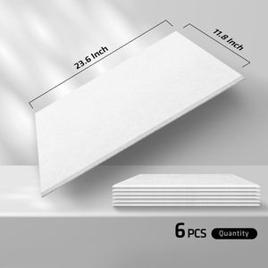 Trang trí treo trần âm thanh Tấm trần âm thanh tấm âm thanh bằng chứng tấm Tường thân thiện với môi 100% polyester tấm âm thanh - Product Image 2