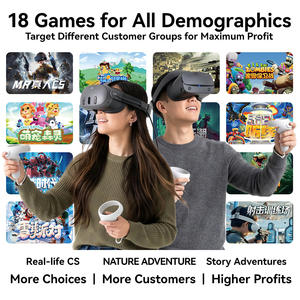 Leke VR Arena, centre commercial VR intérieur/extérieur, machine de jeux VR 9D, simulateur de tir VR multijoueur, parc d'aventure, simulateur VR - Product Image 2