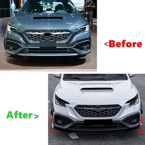 สำหรับ WRX STI VB ปี 2022 2023 2024 2025 ชุดแต่งกันชนหน้า สปอยเลอร์ ดิฟฟิวเซอร์ ฝาครอบ ครอบกันชน ชุดแต่งตัวถังรถยนต์ - Product Image 2